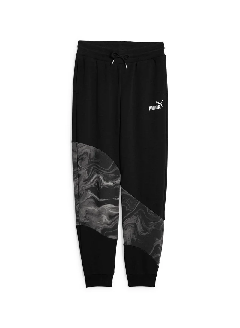 PUMA Kids Power Cat Marbelized Sweatpants