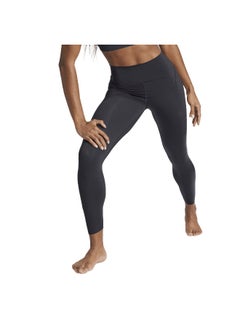 Adidas Adidas All Me Luxe 7/8 Black Training Tights For Women 2Xs  - Image 3