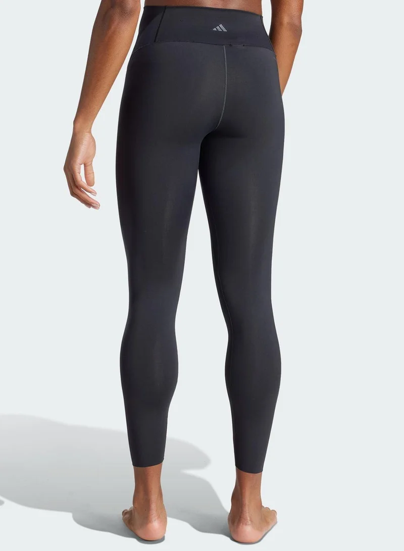 Adidas All Me Luxe 7/8 Black Training Tights For Women 2Xs