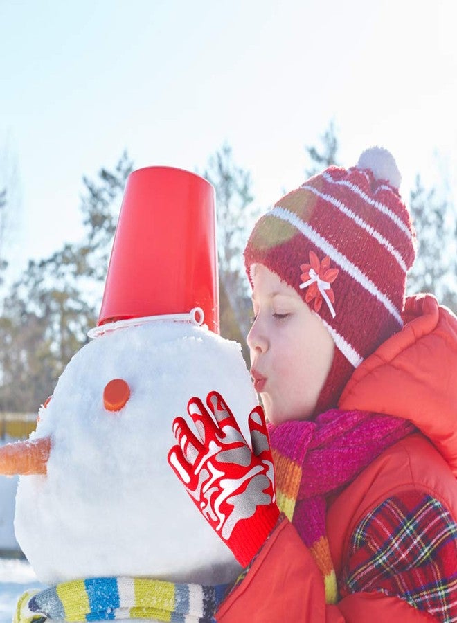 Hicdaw Winter Gloves, 6 Pairs for Kids - Toddler Gifts for Boys and Girls - Image 5