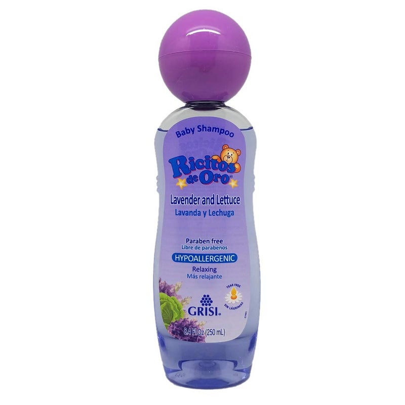 Ricitos de Oro Lavender Baby Shampoo Para Bebe 845 Oz MZ22719