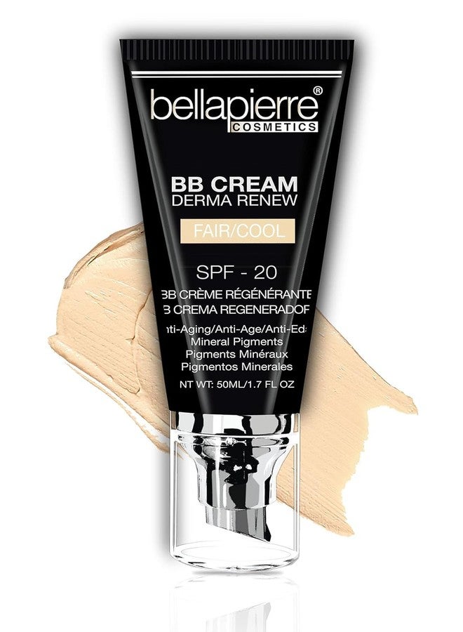 Bellapierre BB Cream SPF 20 – Tinted Mineral Sunscreen & Lightweight Face Makeup, Buildable Coverage, Matte Finish, Paraben-Free, Cruelty-Free – 1.7 oz – Fair/Cool - Image 1