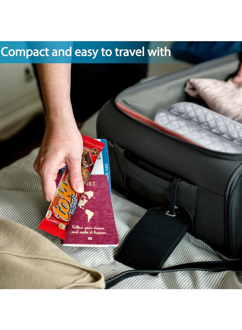 كاست ويف حصيرة كي، طاولة كي مصغرة، وسادة كوي، حول أي سطح مسطح إلى طاولة كي، سهلة الحمل عند السفر، تقيس 22”L X 24”W لسطح الطاولة - Image 3