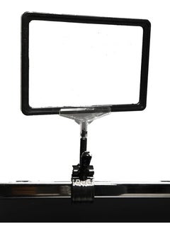 2M Raf 2M Shelf Latch A4 Label Holder Set of 4 Black 