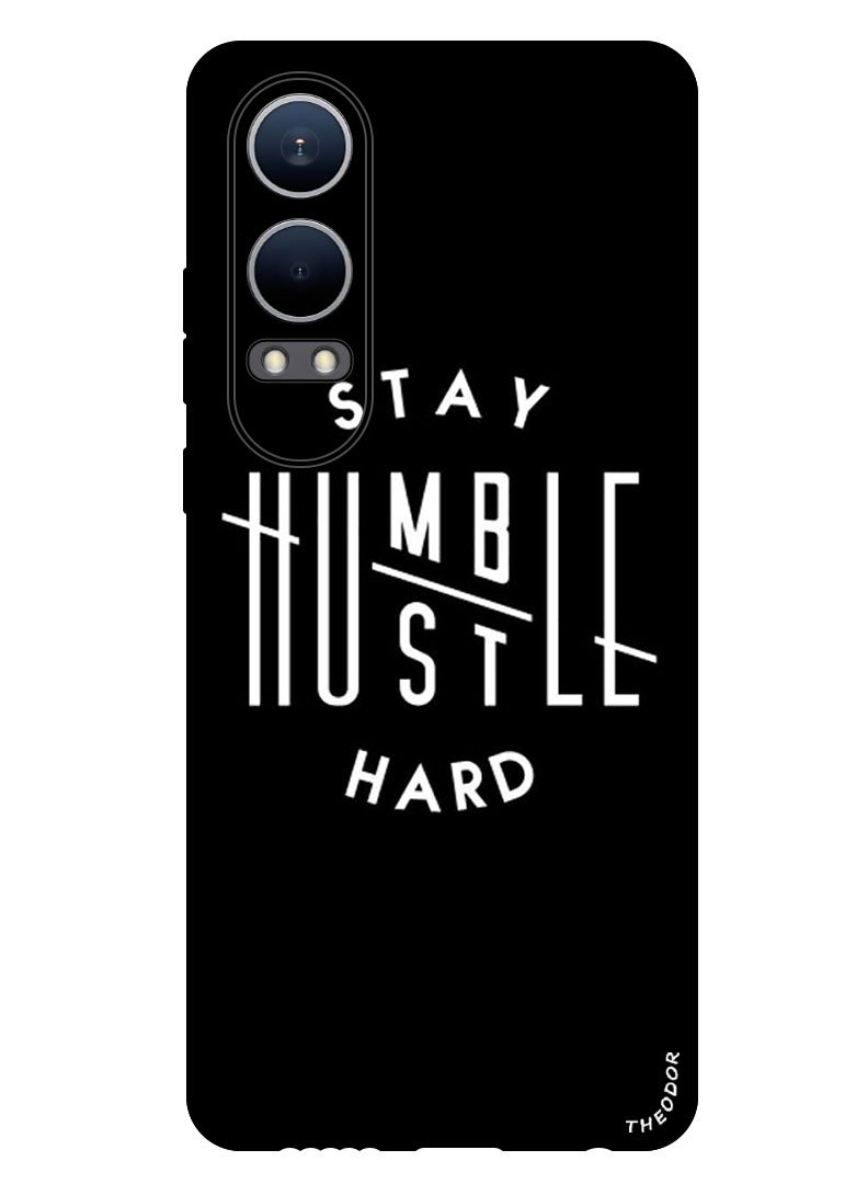 Theodor Protective Case Anti Scratch Shock Proof Bumper Cover For OnePlus Nord CE4 Lite Stay humble  - Image 1