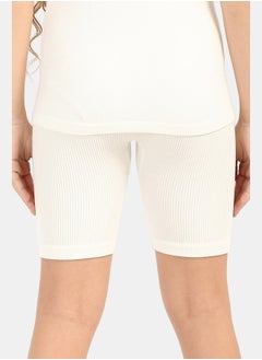 Carina Girly Ribbed Cycling Shorts  - Image 2