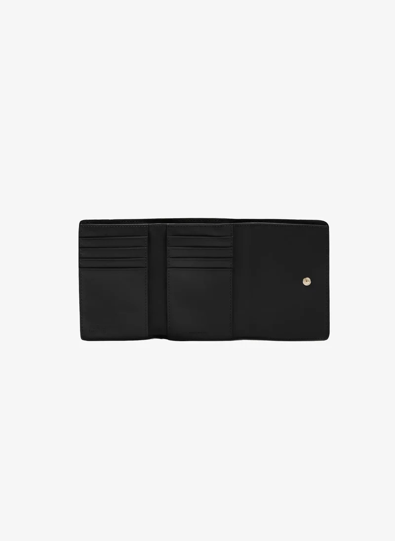 Furla Black Sfera Nero O6 Compact Wallet - Medium for Women | Best Price UAE