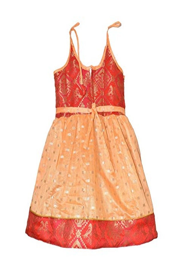 AMIRTHA FASHION Girls Traditional Lehenga Choli MULLAI COTTON FROCK (6-12 Months_AMFMCFGM1_16) - Image 2