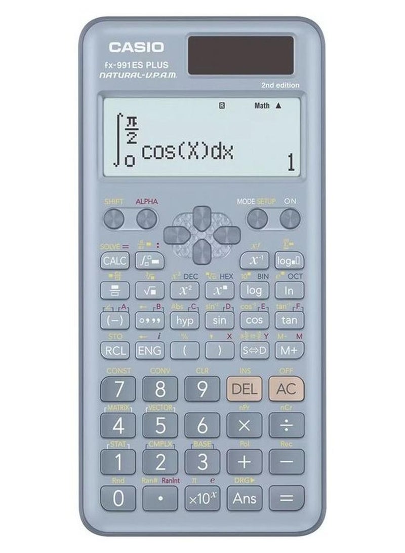 CASIO Scientific Calculator FX-991ES 2 Blue - Image 1