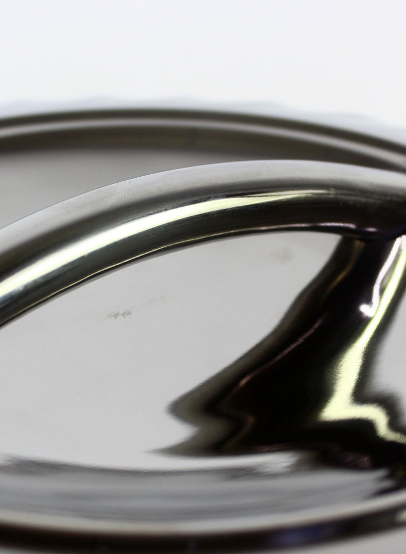 ماكسيما كسرولة ستانلس ستيل للأوعية الساخنة 8500 مل فضي - Image 3