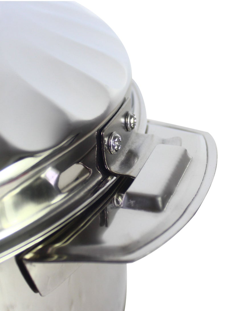 ماكسيما كسرولة ستانلس ستيل للأوعية الساخنة 8500 مل فضي - Image 2