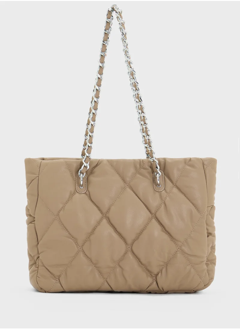 ايلا Quilted Ladies Tote Bag