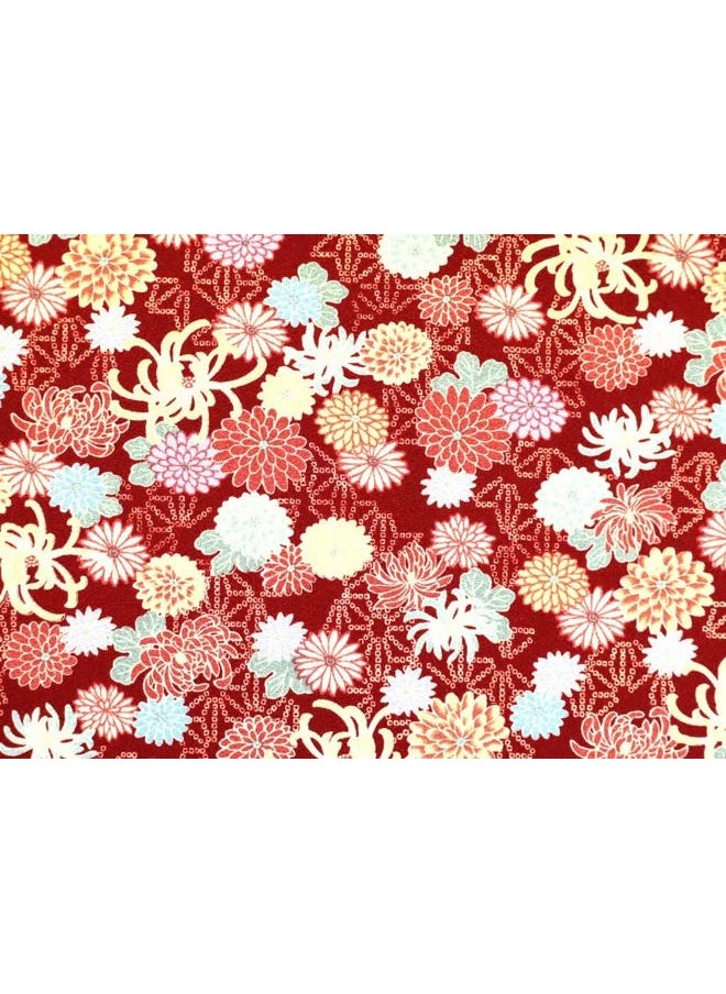 Cocoluck - Japanese Hairband Double Braided Hair Accessories (Red) - Image 1