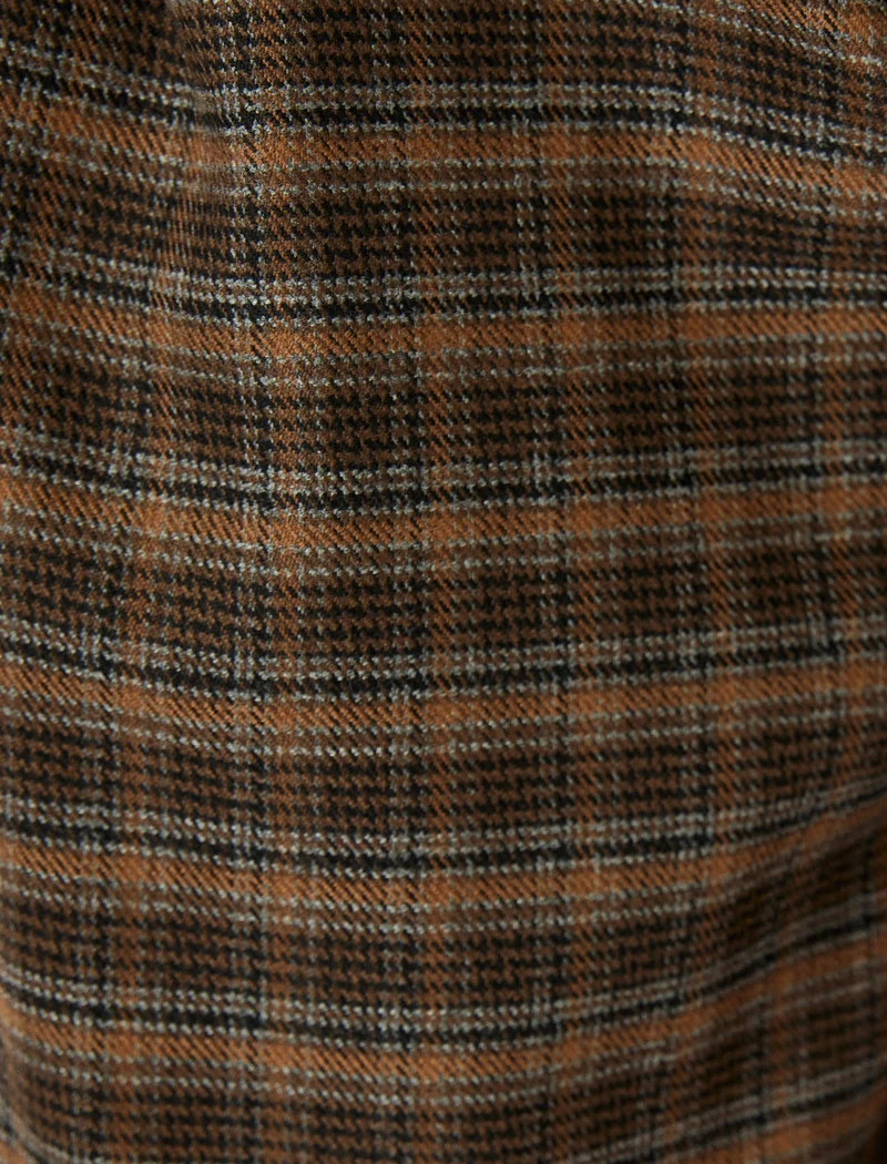 Koton  Plaid High Waist Shorts for Women | Best Price UAE
