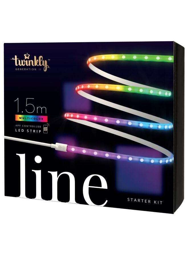 توينكلي تويينكلي لاين مجموعة بداية - . متر  مصباح   بتحكم بالتطبيق لاصق + مغناطيسي شريط إضاءة  الجيل الثاني - أبيض - Image 2