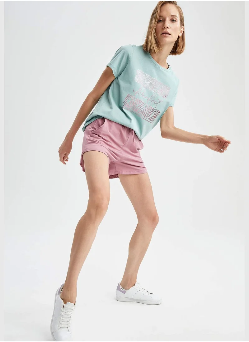 DeFacto Relax Fit Knitted Mini Short