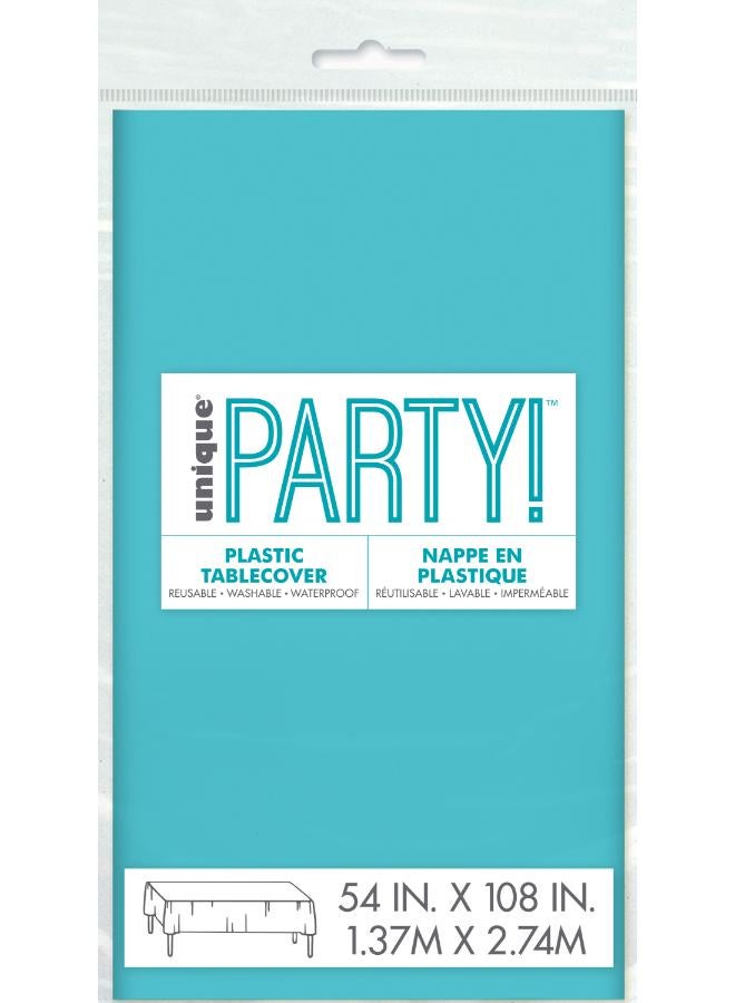 Unique Terrific Teal Table Cover - Image 4