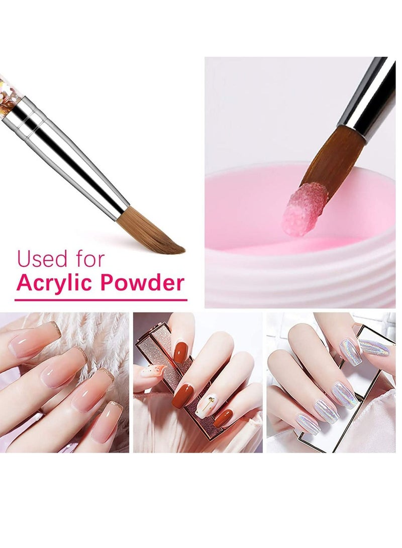 Generic Brush Mixing Acrylic Powder for Nail Extension (number 8 ) High Quality. - Image 3