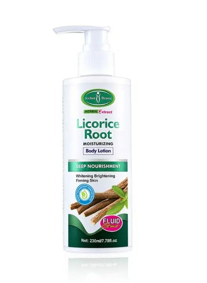 Aichun beauty Licorice Root Whitening Moisturizing Body Lotion Deep Nourishment 230 ML - Image 1