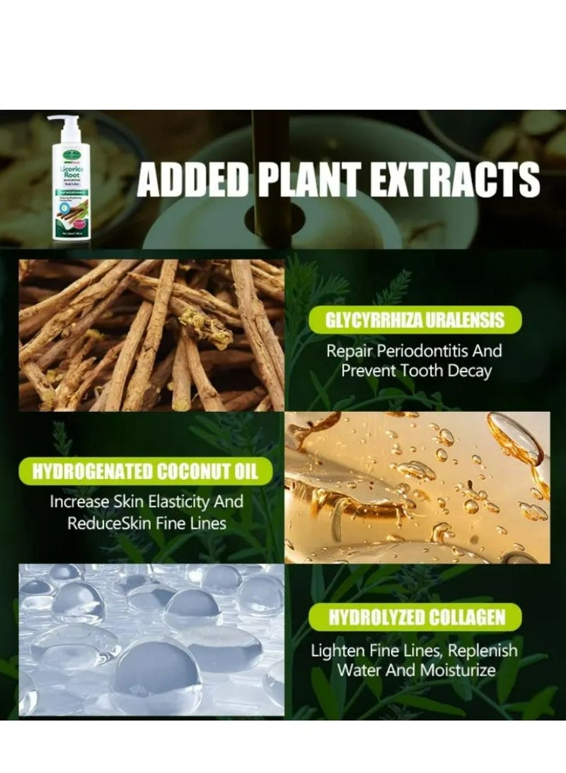 Aichun beauty Licorice Root Whitening Moisturizing Body Lotion Deep Nourishment 230 ML - Image 3