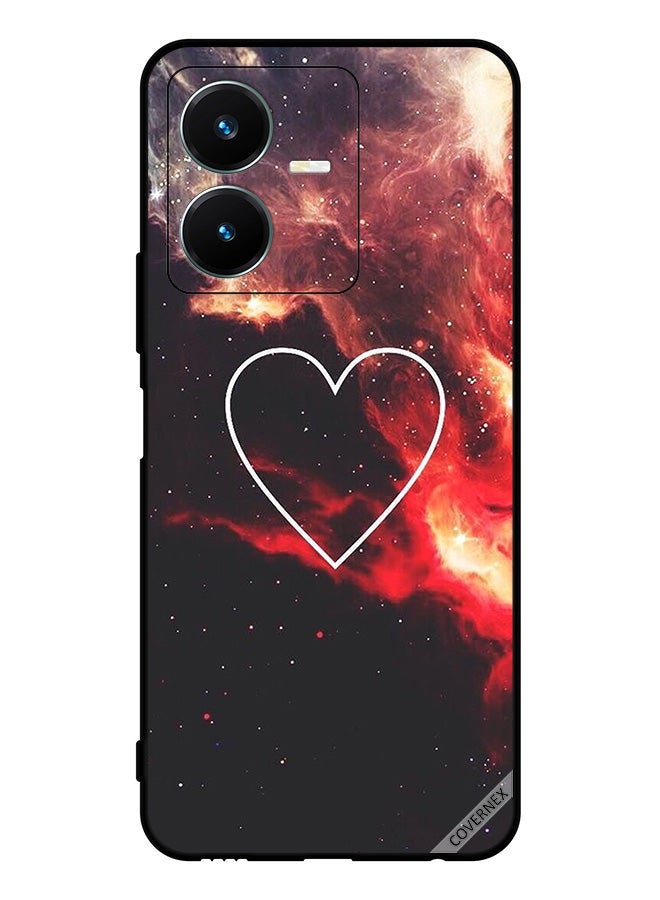 Covernex Protective Case Cover For vivo Y22 Heart In Space - Image 1