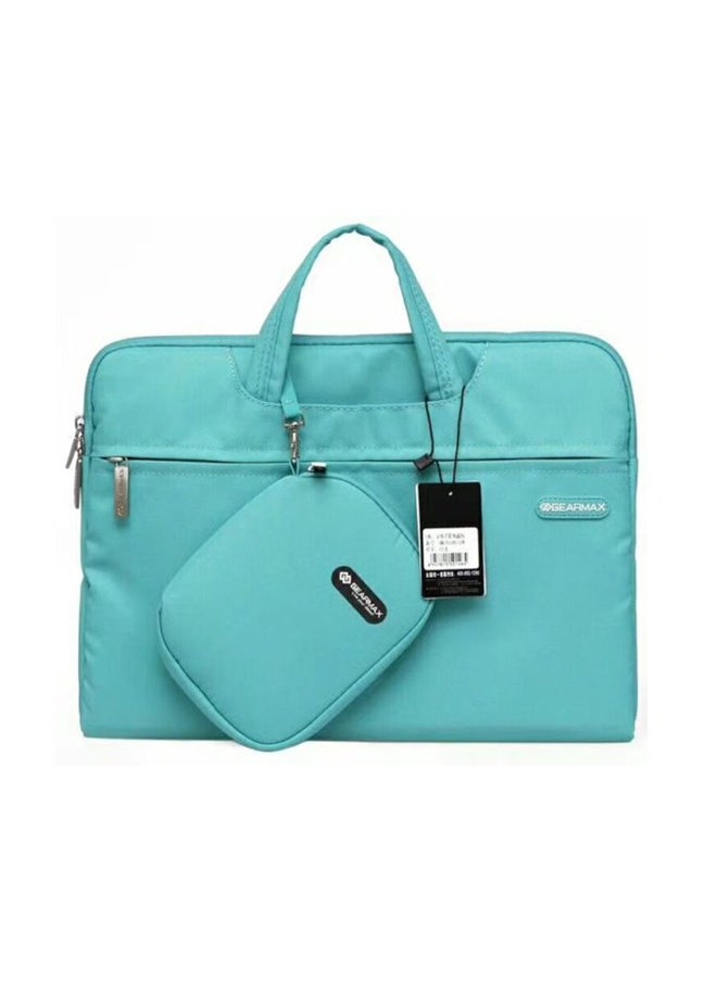 fashionhome Set of 2pcs Campus Laptop Cover blue 35 x 25 cm & 17 x 12 cm  - Image 1