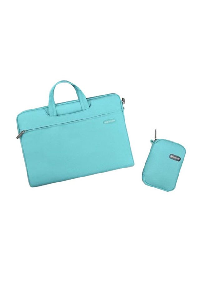 fashionhome Set of 2pcs Campus Laptop Cover blue 35 x 25 cm & 17 x 12 cm  - Image 2