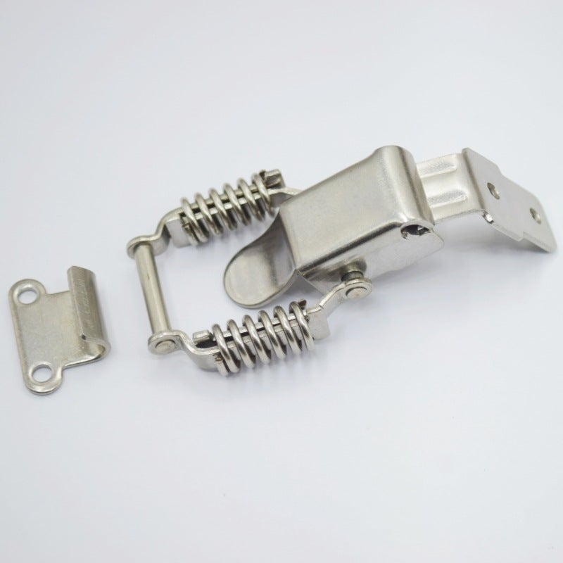 304 Stainless Steel Double Spring Large Buckle Hfq71-93 Tool Box Vibration Reduction Spring Card Pkbs2 Furniture Cabinet - Image 4