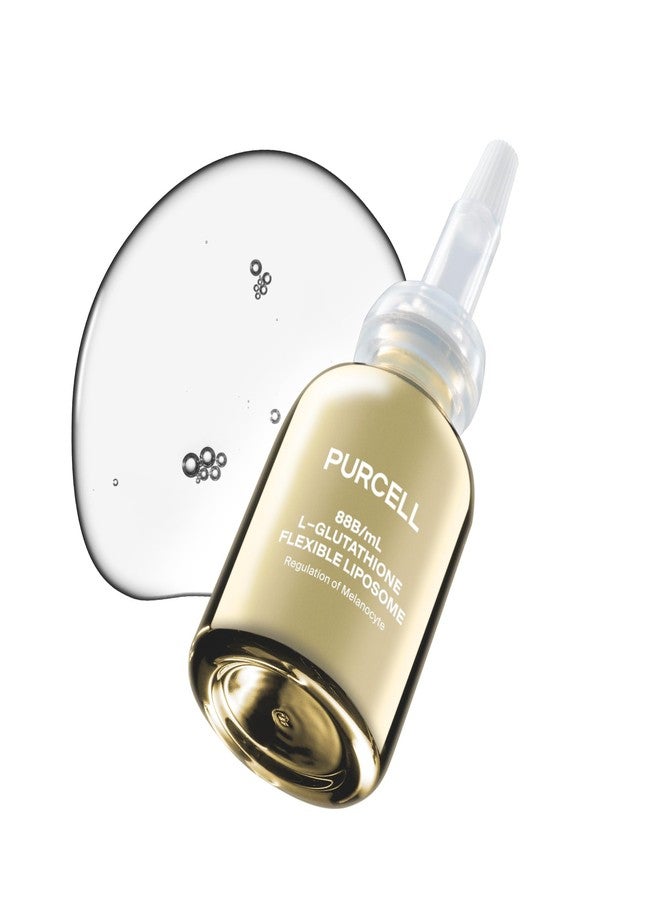 PURCELL 5% L-Glutathione (88B/mL Face Serum with 1% Niacinamide & 1% Tranexamic Acid – Flexible Liposome Tone up Serum for Anti pigmentation & Hydration (1.85 fl oz / 55 ml - Image 1
