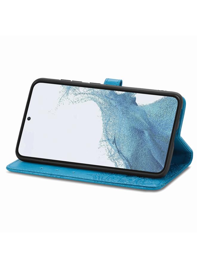 اس-توب جراب لهاتف Samsung Galaxy S23 5G جراب هاتف جلدي منقوش عليه زهرة ماندالا - Image 4