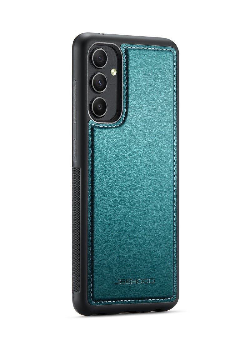 JEEHOOD CaseMe Phone Case Compatible with Samsung Galaxy A54 5G Luxury PU Leather Back Cover Cover Compatible with Samsung Galaxy A54 5G - Green - Image 2