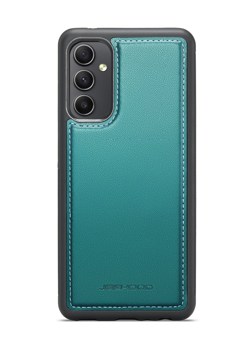 JEEHOOD CaseMe Phone Case Compatible with Samsung Galaxy A54 5G Luxury PU Leather Back Cover Cover Compatible with Samsung Galaxy A54 5G - Green - Image 3