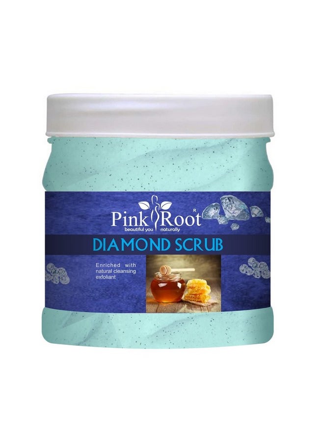Pink Root - Pink Root Diamond Scrub 500gm with Green Lemon Scrub 500gm - Image 1
