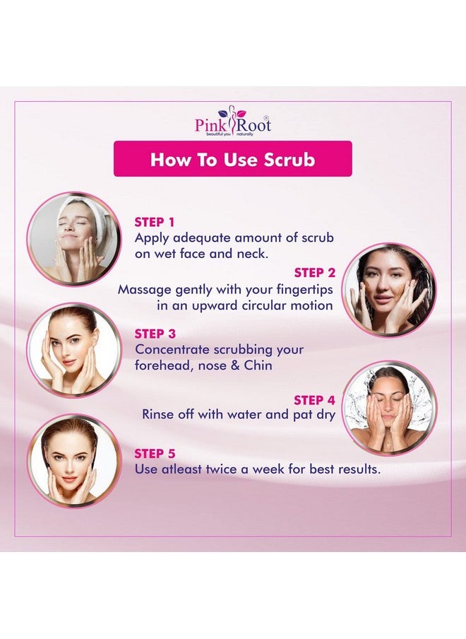 Pink Root - Pink Root Diamond Scrub 500gm with Green Lemon Scrub 500gm - Image 1