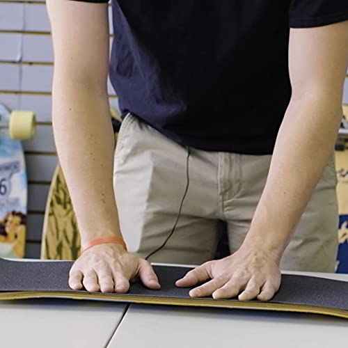 Black Widow BlackWidow Skateboard Grip Tape, 9" x 33", for Longboard, Cruiser and Scooter Griptape, Non Slip, Easy to Apply - Image 5