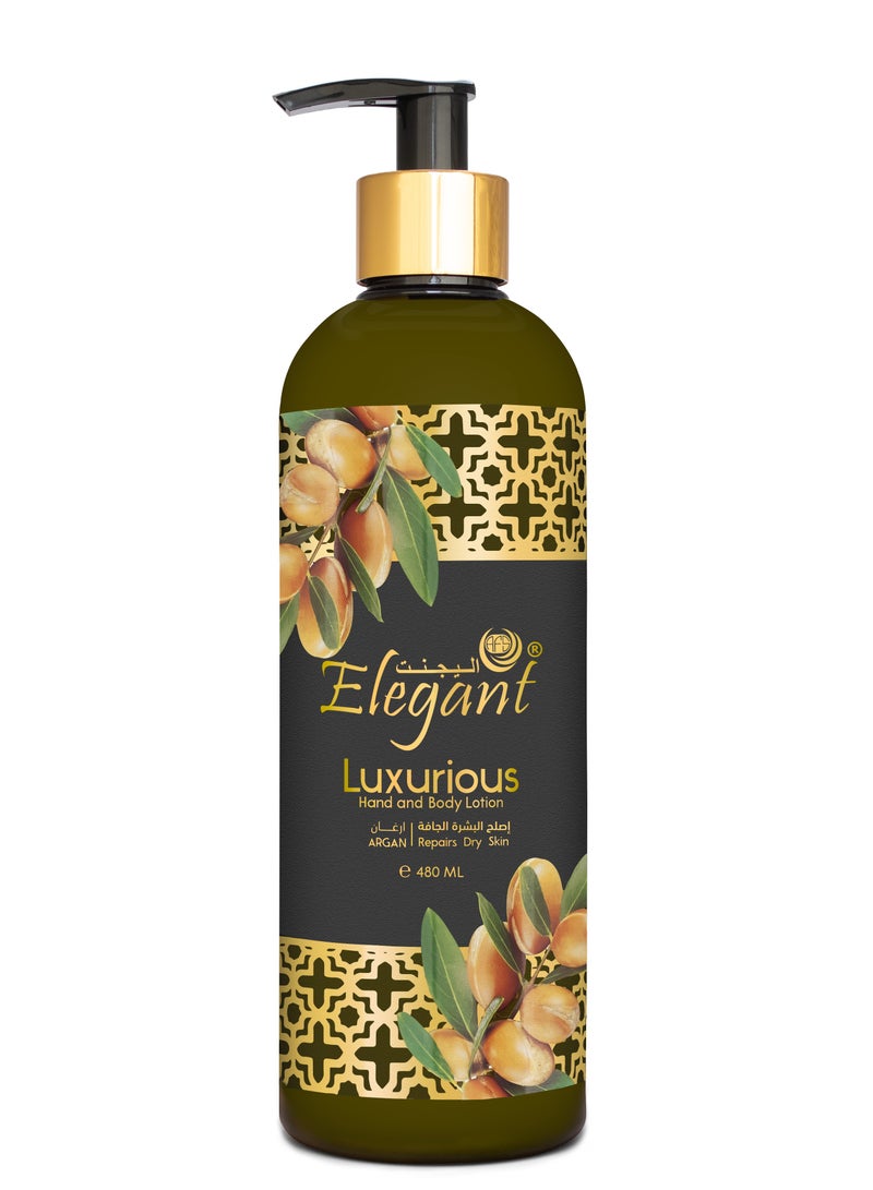 Elegant Argan Luxury Body Lotion 480ml