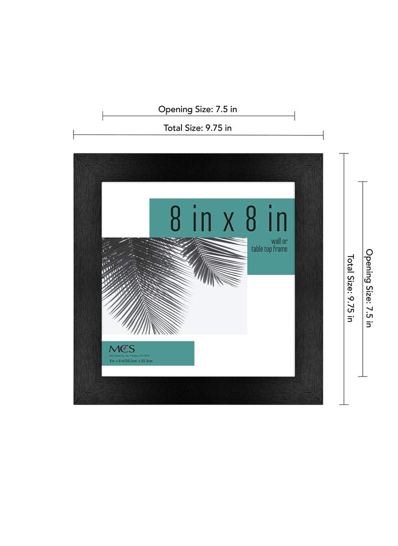 MCS MCS Studio Gallery Frame  Black Woodgrain  8 x 8 in   Single  - Image 4