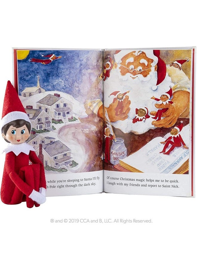 The Elf on the Shelf Elf On The Shelf Girl with Jingle Jam Hoodie Set - Blue Eyed Girl Elf Doll with Book and Hoodie with DJ Headphones - Customize Your Elf with Unique DJ Spinning Holiday Tunes - Elf Figure Clothing Pack  - Image 4