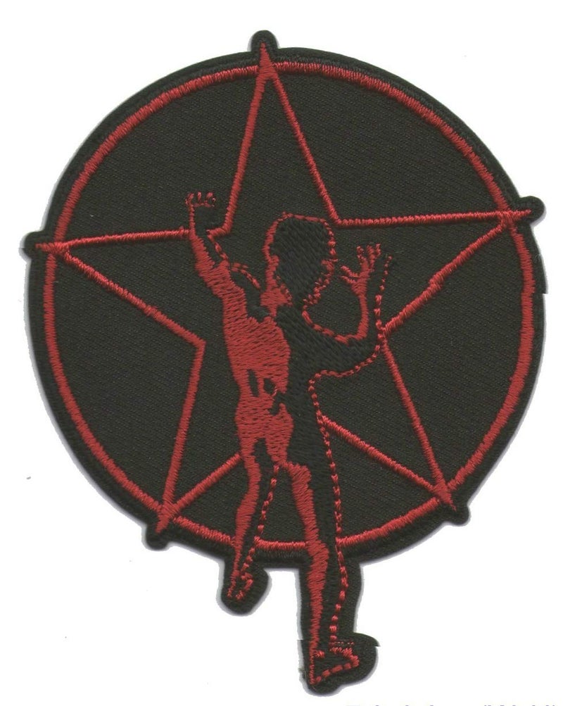 C&D Visionary RUSH Starman Patch, Red & Black - Image 3