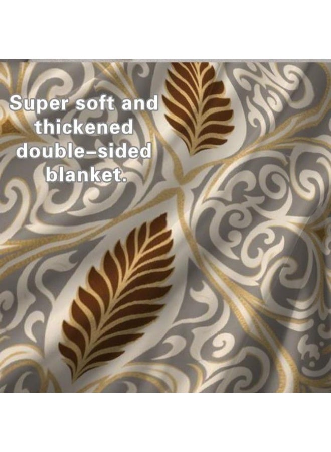 general Traditional flannel thin blanket (warm and comfortable, suitable for sleeping, playing games, dust removal and sandproof) 150cm*200cm - 16 - Image 5