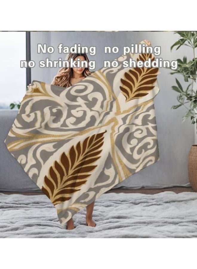 general Traditional flannel thin blanket (warm and comfortable, suitable for sleeping, playing games, dust removal and sandproof) 150cm*200cm - 16 - Image 1