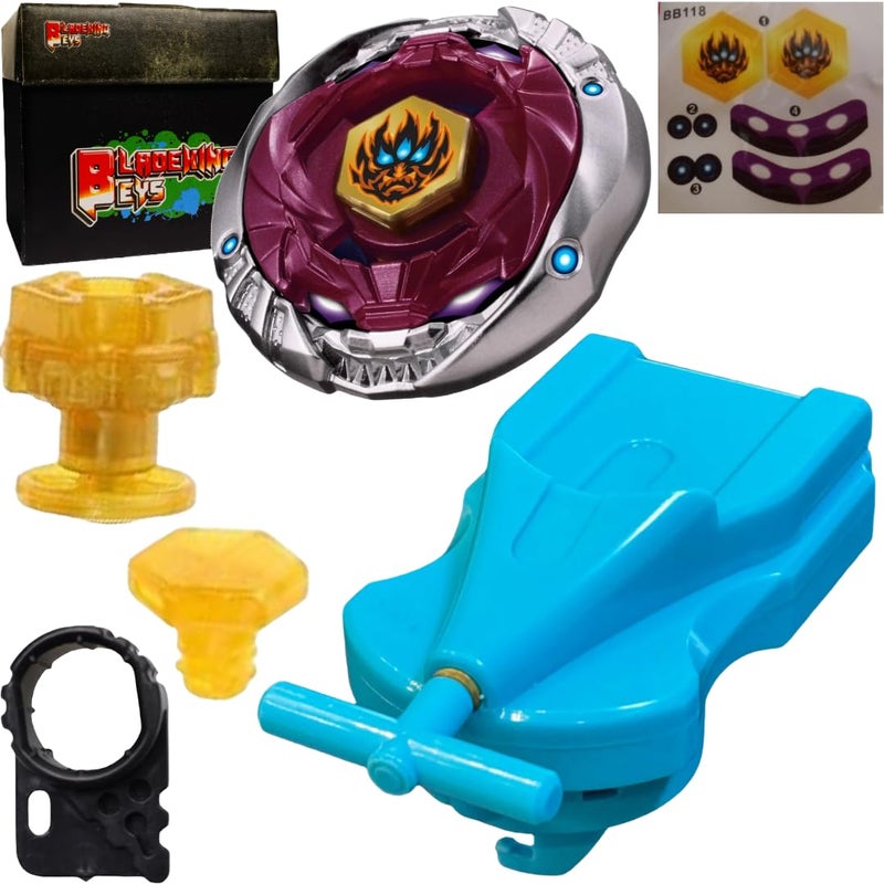BLADEKING BEYS BB118 Phantam Orian' B:D + 1 Way String Launcher (Right Spin) + Toy Storage Box - Image 3