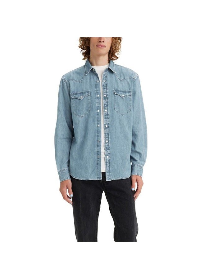 Levi's Men's Classic Western Shirt (Also Available in Big & Tall), Franklin Stone Wash, XX-Large - Image 1