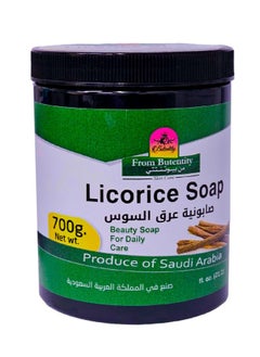 Butentity Licorice soap lightens the skin, unifies its color, prevents signs of aging, reduces skin damage, and keeps it healthy and fresh.  700 grams  - Image 2