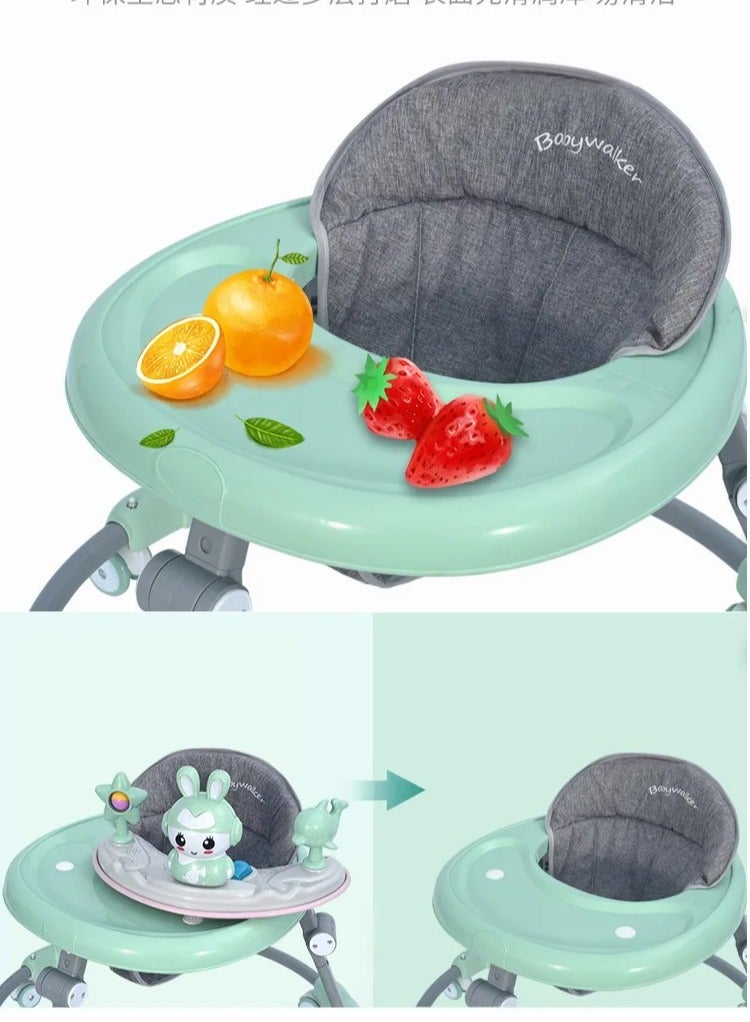 Baby walker for Babies Anti-o-leg Multi-function Anti-rollover Baby Walker wheels and Seat Music Push Walker Stroller - Image 5