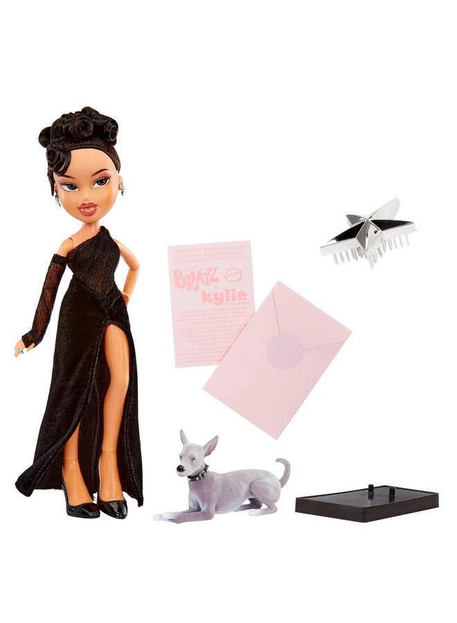 Bratz x Kylie Jenner Night Fashion Doll, Collector's Doll with Evening Dress, Dog and Poster, for Children and Collectors from 6 Years - Image 3