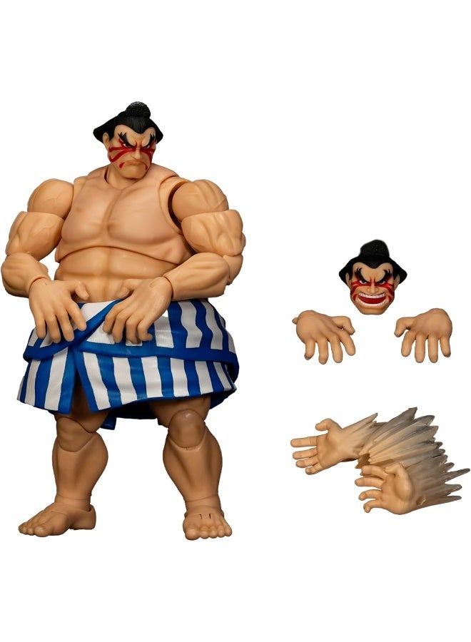 Jada Ultra Street Fighter II The Final Challengers E. Honda Action Figure (17 cm) - Image 2