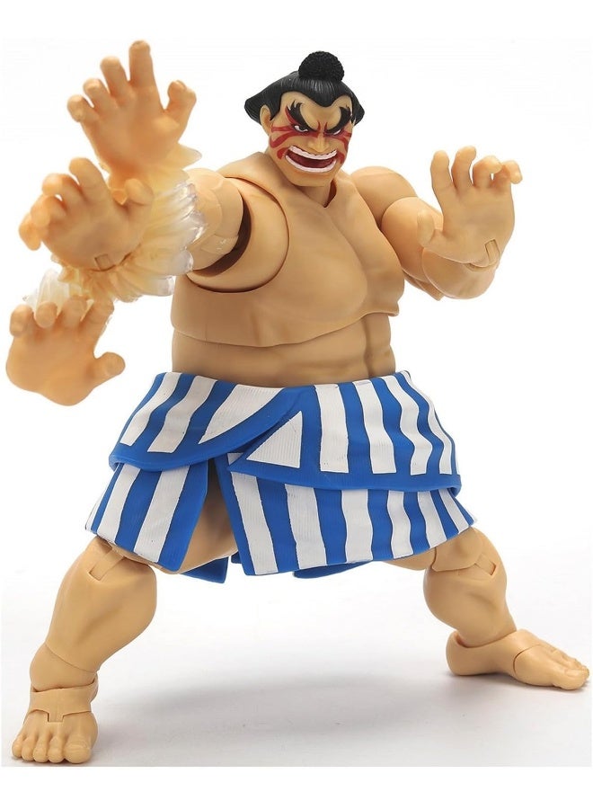 Jada Ultra Street Fighter II The Final Challengers E. Honda Action Figure (17 cm) - Image 4