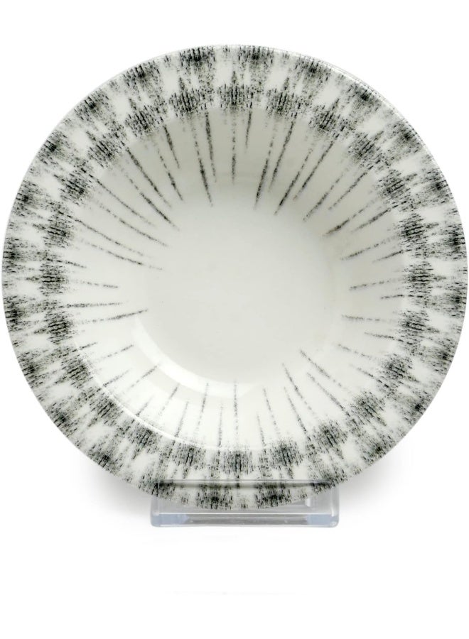 EDESSA وعاء دائري من البورسلين الكوني - 20 سم - وعاء أنيق ووظيفي للتقديم والطعام - Image 2