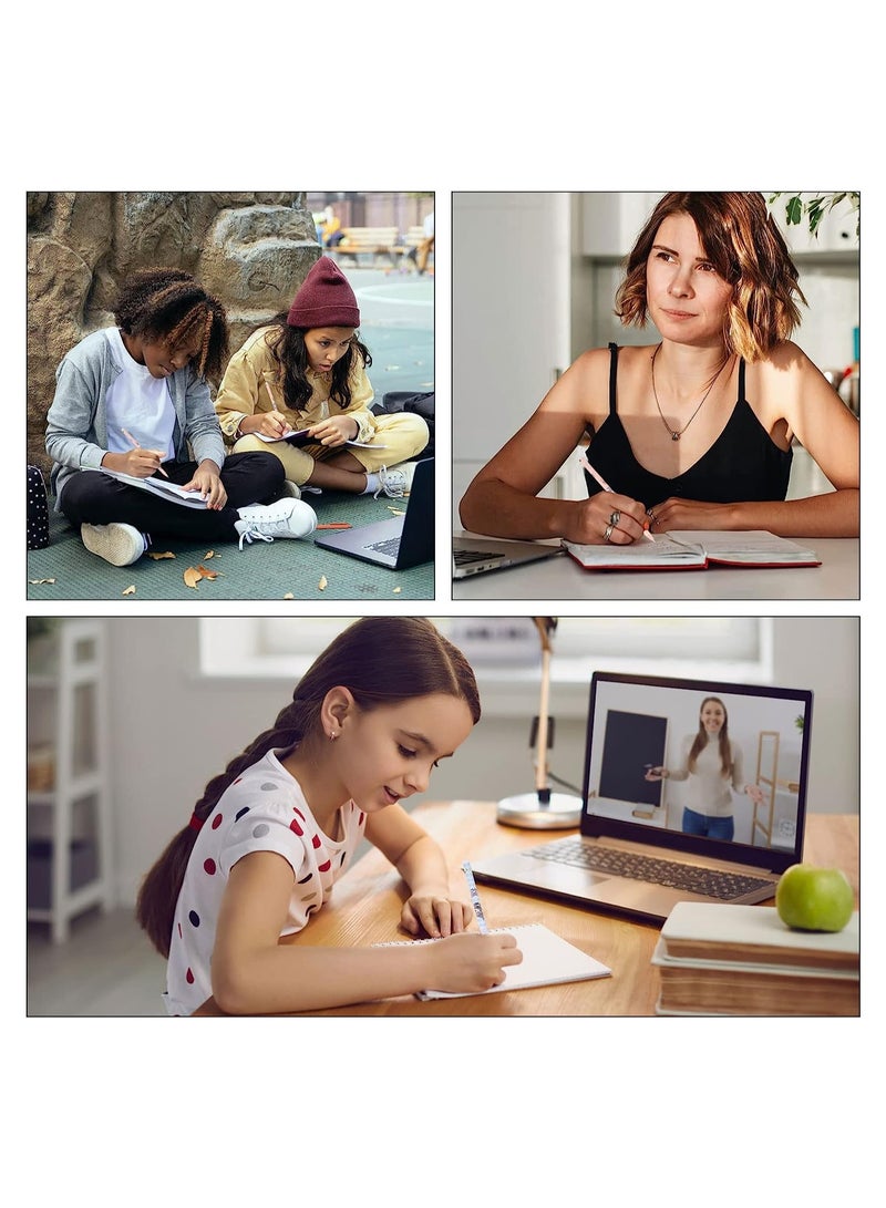 KASTWAVE Kawaii Anime Cartoon Ballpoint Pen, Cute Kuromi Black Rabbit Gel Pens Set, Cartoon Animal Pens for Girls Boys Kids, 12 Pcs - Image 5